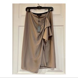 BCBG MaxAzria Stella MIDI Skirt in Cinder, small